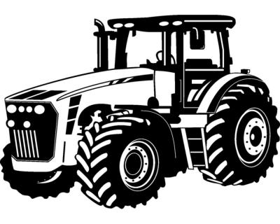 Samunshi Alter Trecker Traktor Aufkleber Sticker Autoaufkleber