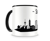 Tasse Siegen Skyline Tasse Modellnummer  schwarz/schwarz