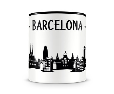 Tasse Barcelona Skyline - Ansicht 2