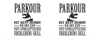 Tasse mit dem Motiv Parkour ist kein Hobby - Ansicht 2