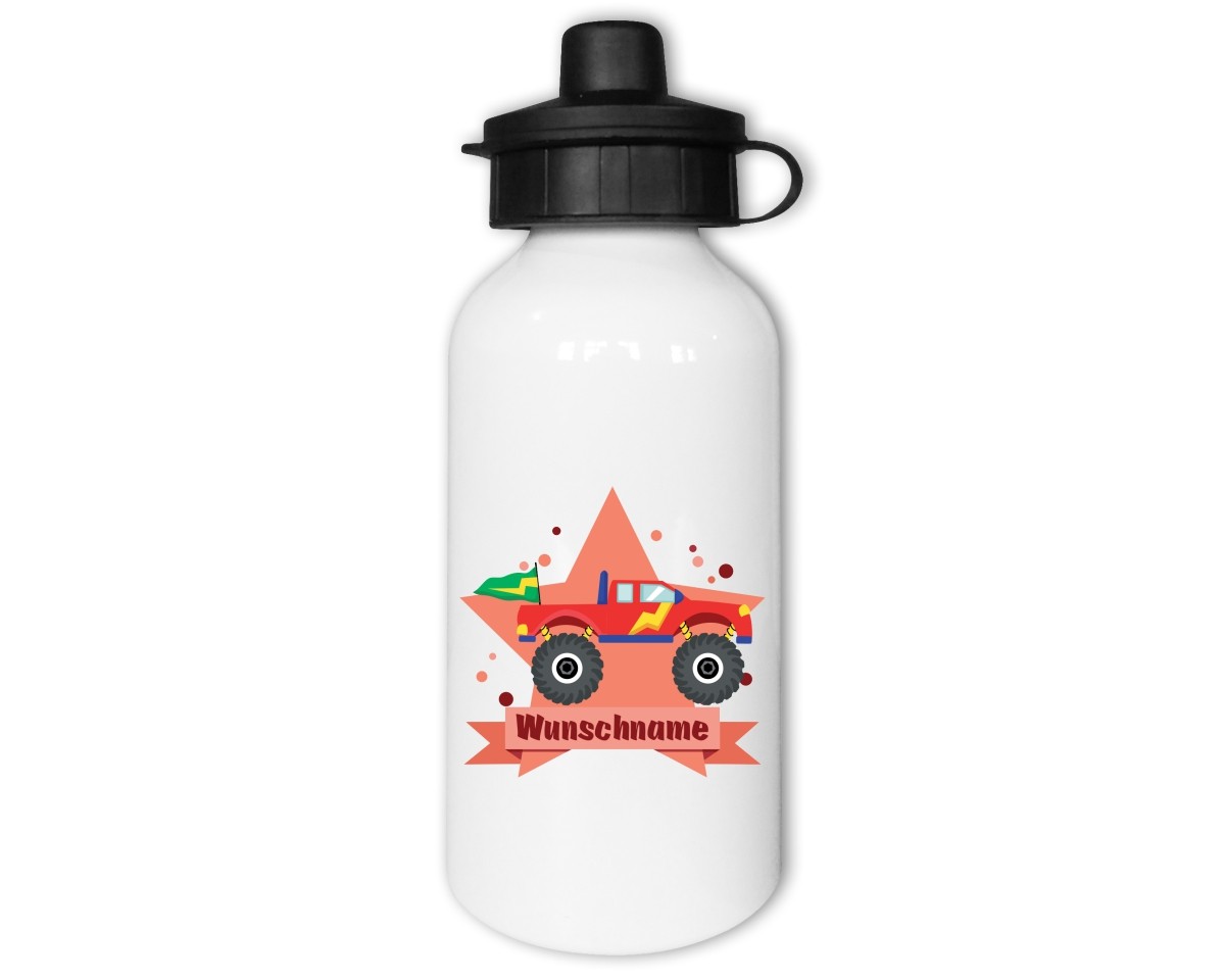 Trinkflasche mit Kinder Motiven  Modellnummer 002140-408-000  rot