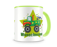 Tasse mit 9 unterschiedlichen Jungen Motiven 2 Tasse Modellnummer  grn 902