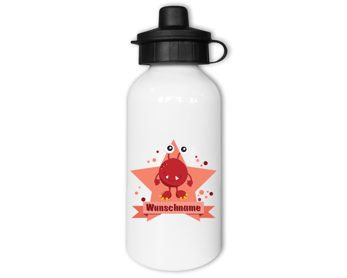 Trinkflasche mit Kinder Motiven  Modellnummer 002170-408-000  rot