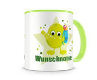 Tasse mit 9 unterschiedlichen Jungen Motiven 5 Tasse Modellnummer  grn 902