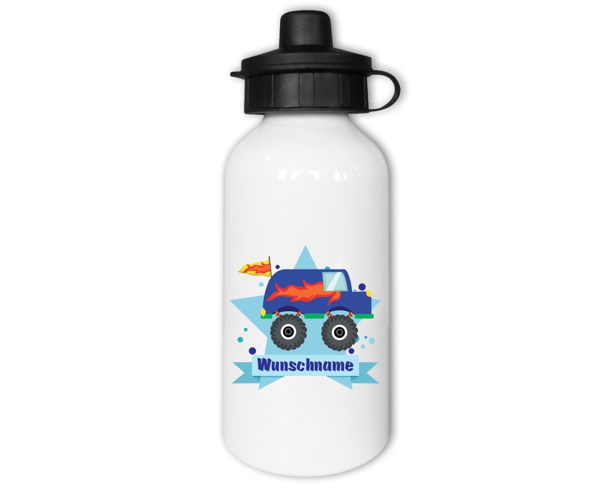 Trinkflasche mit Kinder Motiven  Modellnummer 002181-987-000  blau