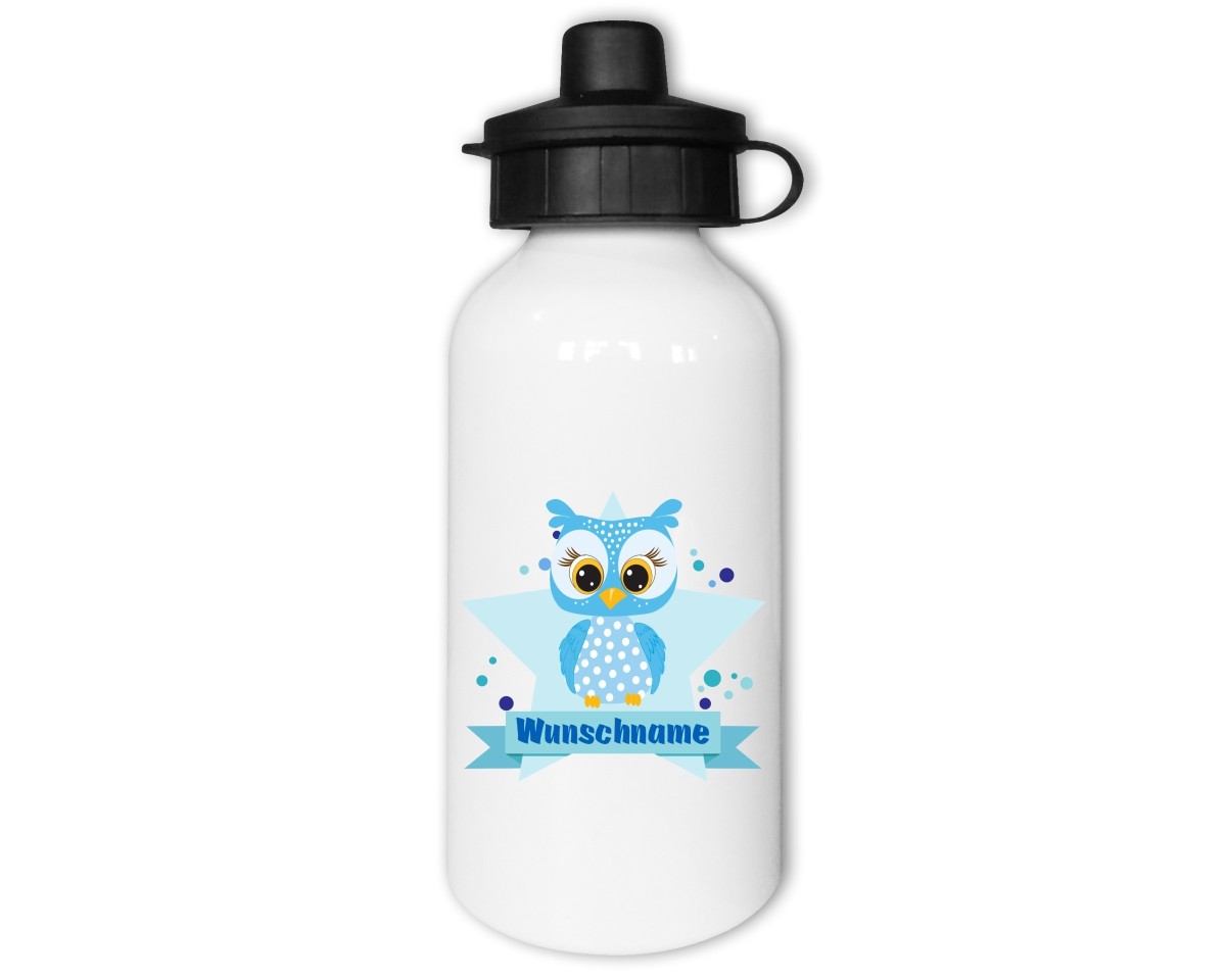 Trinkflasche mit Kinder Motiven  Modellnummer 002186-987-000  blau