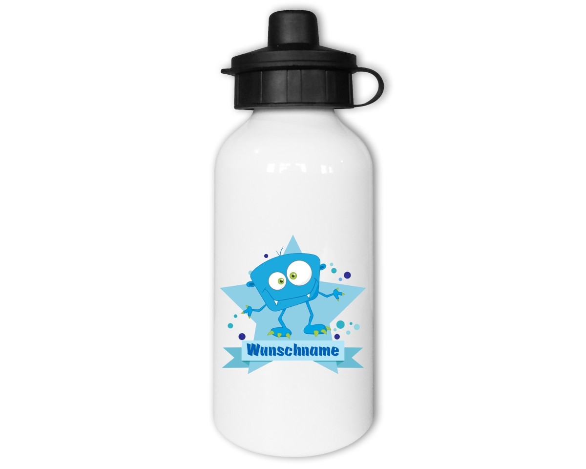 Trinkflasche mit Kinder Motiven  Modellnummer 002192-987-000  blau