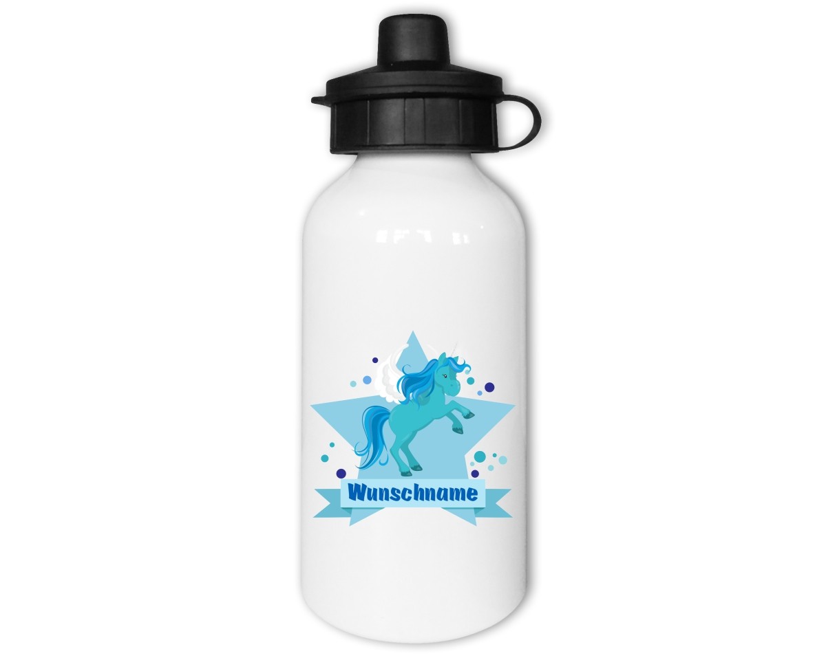 Trinkflasche mit Kinder Motiven  Modellnummer 002212-987-000  blau