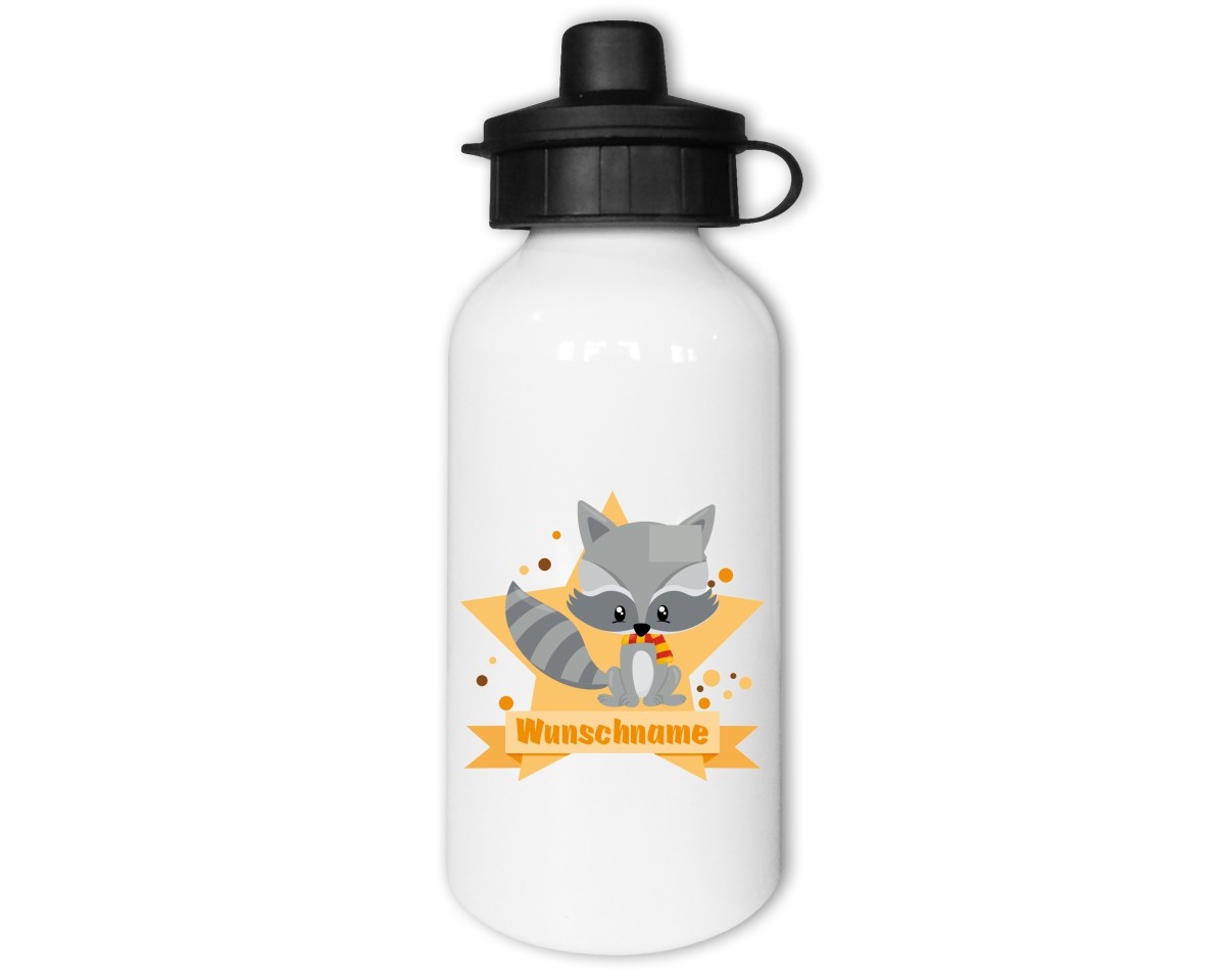 Trinkflasche mit Kinder Motiven  Modellnummer 002456-035-000  orange