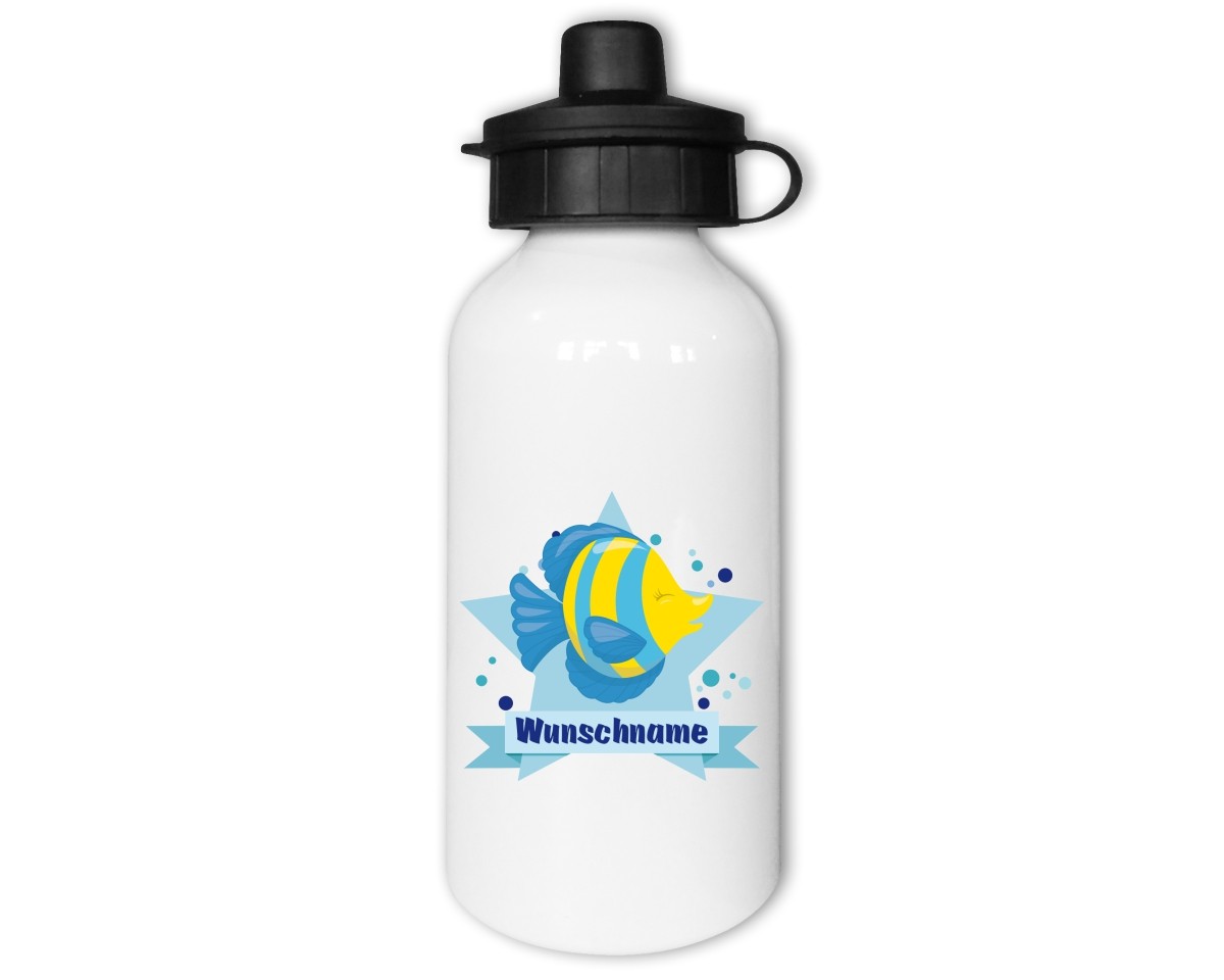 Trinkflasche mit Kinder Motiven  Modellnummer 002460-987-000  blau