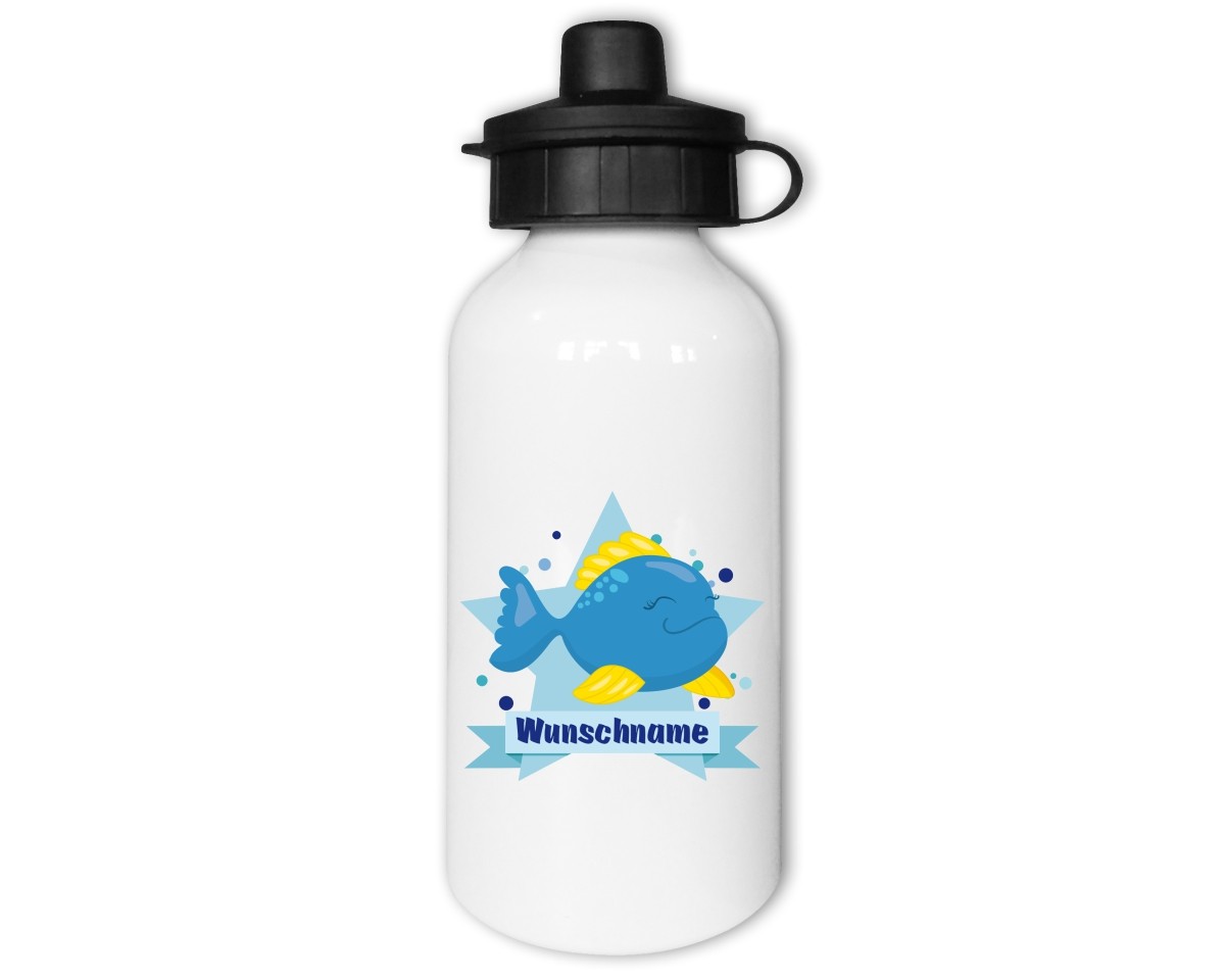 Trinkflasche mit Kinder Motiven  Modellnummer 002469-987-000  blau