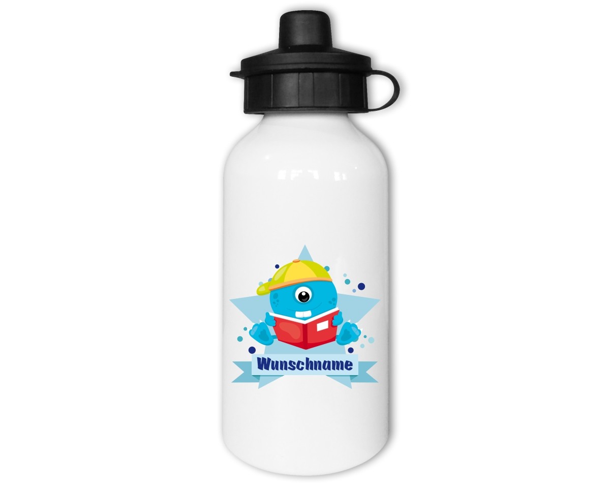 Trinkflasche mit Kinder Motiven  Modellnummer 002472-987-000  blau