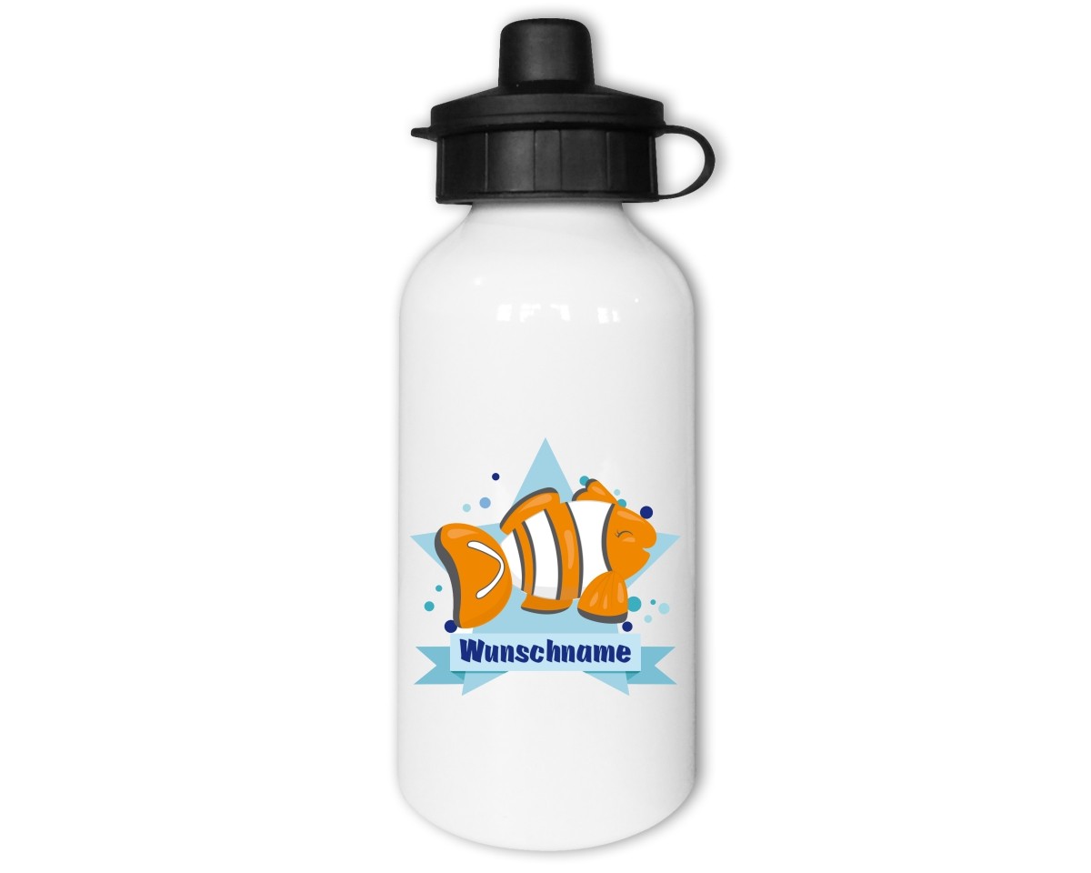 Trinkflasche mit Kinder Motiven  Modellnummer 002478-987-000  blau