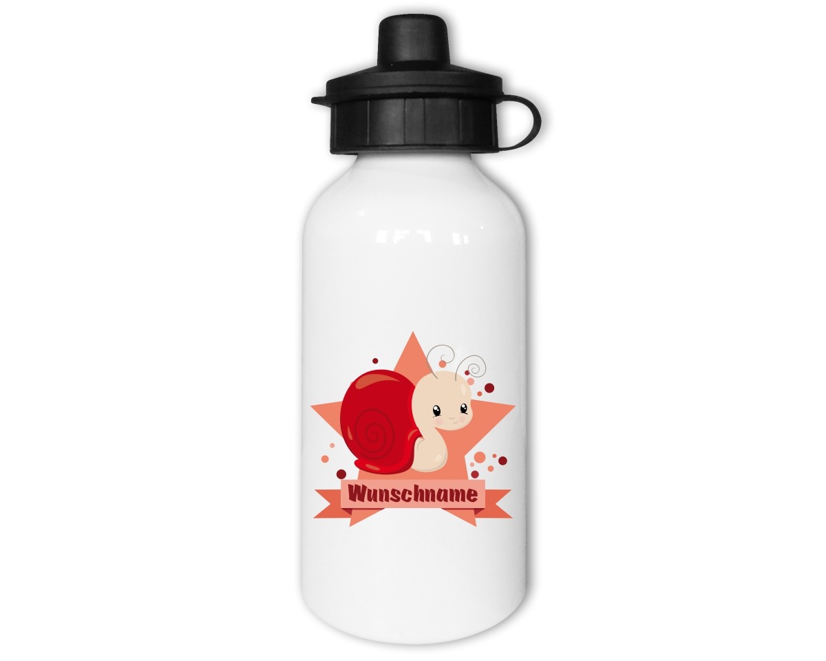 Trinkflasche mit Kinder Motiven  Modellnummer 002502-408-000  rot