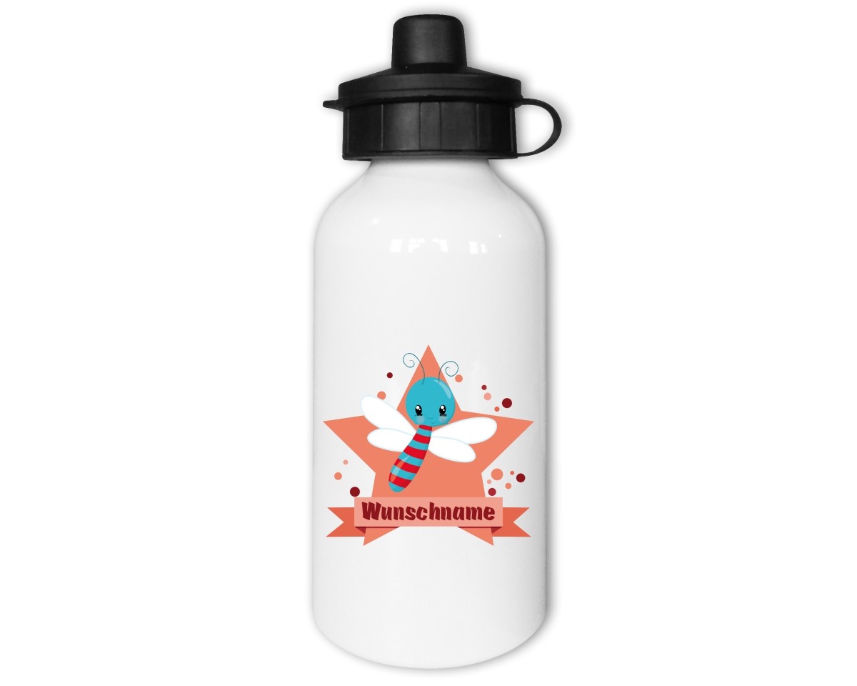 Trinkflasche mit Kinder Motiven  Modellnummer 002512-408-000  rot