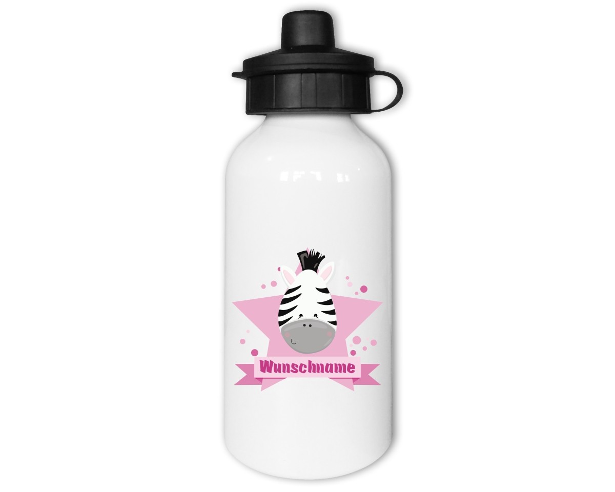 Trinkflasche mit Kinder Motiven  Modellnummer 002521-972-000  rosa