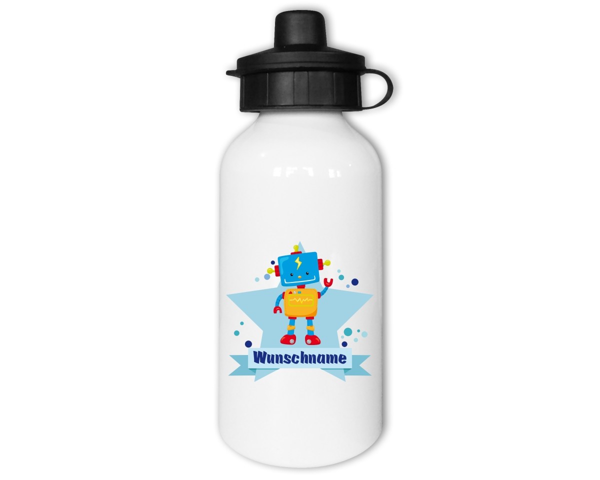 Trinkflasche mit Kinder Motiven  Modellnummer 002551-987-000  blau