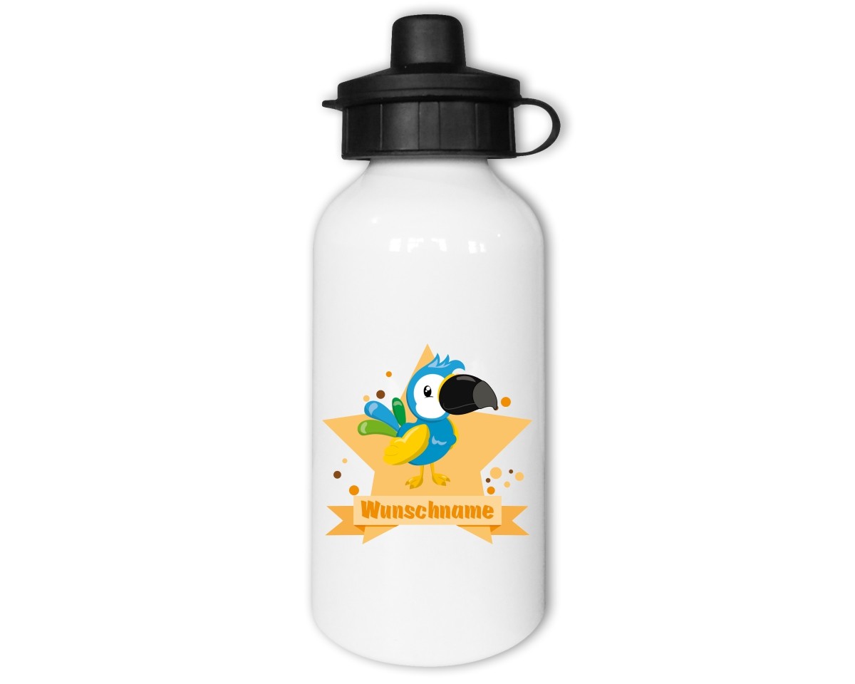 Trinkflasche mit Kinder Motiven  Modellnummer 002562-035-000  orange