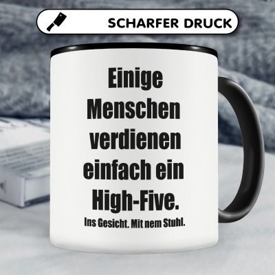 Tasse mit dem Motiv Einige Menschen verdienen... Spruch - Ansicht 5