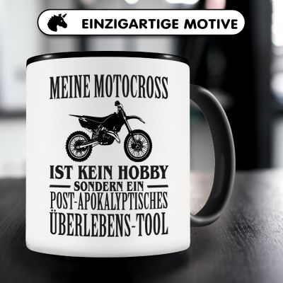 Tasse mit dem Motiv Meine Motocross ist kein Hobby - Ansicht 3