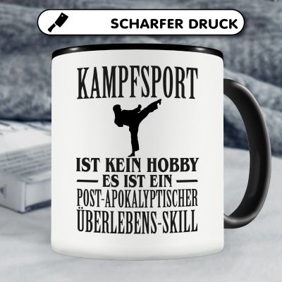 Tasse mit dem Motiv Kampfsport ist kein Hobby - Ansicht 5