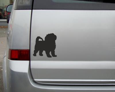 Malteser Hunde Aufkleber Autoaufkleber Sticker