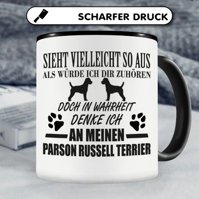 Tasse mit dem Motiv Ich denke an meinen Parson Russell Terrier - Ansicht 5