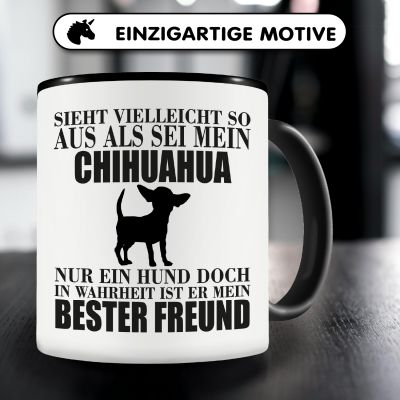 Tasse mit dem Motiv Chihuahua mein bester Freund - Ansicht 3