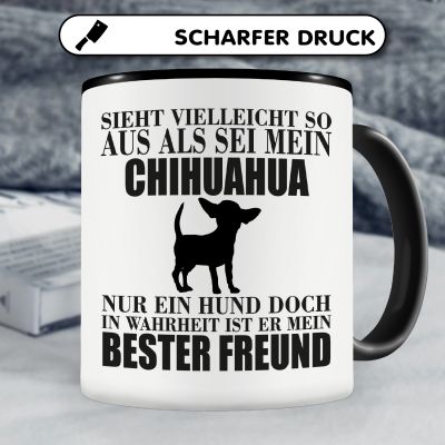 Tasse mit dem Motiv Chihuahua mein bester Freund - Ansicht 5