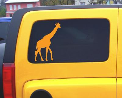 Giraffe als Aufkleber - Ansicht 3