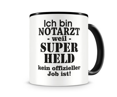 Tasse mit dem Motiv Ich bin Notarzt - Ansicht 1