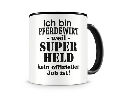 Tasse mit dem Motiv Ich bin Pferdewirt - Ansicht 1