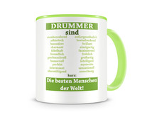 Tasse mit dem Motiv Drummer sind Tasse Modellnummer  grn 902/grn 902