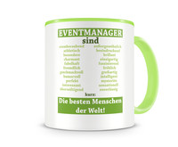 Tasse mit dem Motiv Eventmanager sind Tasse Modellnummer  grn 902/grn 902