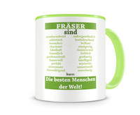 Tasse mit dem Motiv Frser sind Tasse Modellnummer  grn 902/grn 902