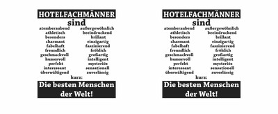 Tasse mit dem Motiv Hotelfachmnner sind - Ansicht 2