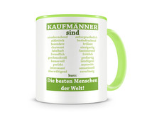 Tasse mit dem Motiv Kaufmnner sind Tasse Modellnummer  grn 902/grn 902