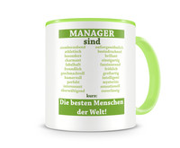 Tasse mit dem Motiv Manager sind Tasse Modellnummer  grn 902/grn 902