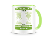 Tasse mit dem Motiv Postboten sind Tasse Modellnummer  grn 902/grn 902