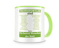 Tasse mit dem Motiv Profisportler sind Tasse Modellnummer  grn 902/grn 902