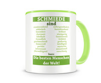 Tasse mit dem Motiv Schmiede sind Tasse Modellnummer  grn 902/grn 902