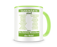 Tasse mit dem Motiv Tankwrte sind Tasse Modellnummer  grn 902/grn 902