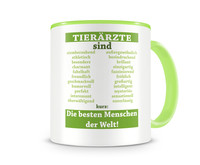 Tasse mit dem Motiv Tierrzte sind Tasse Modellnummer  grn 902/grn 902