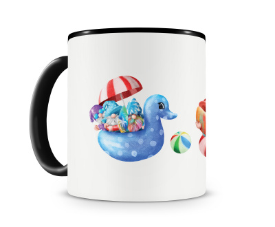 Tasse mit dem Motiv Sommer Gnom Party Gummi Enten - Ansicht 2