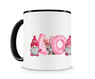 Tasse mit dem Motiv Valentins Gnome Love - Ansicht 2