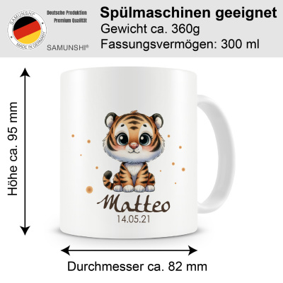 Tasse mit Kleiner Tiger als Motiv - Ansicht 2