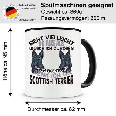 Tasse mit dem Motiv Sieht vielleicht so aus Scottish Terrier - Ansicht 2