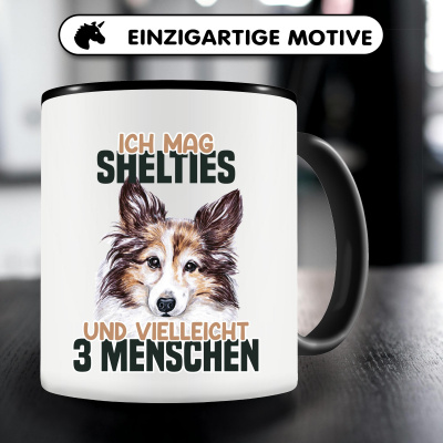 Tasse mit dem Motiv Ich mag Shelties - Ansicht 5