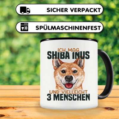 Tasse mit dem Motiv Ich mag Shiba Inu - Ansicht 3