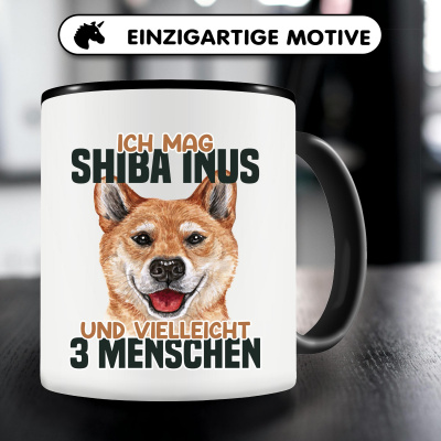 Tasse mit dem Motiv Ich mag Shiba Inu - Ansicht 5